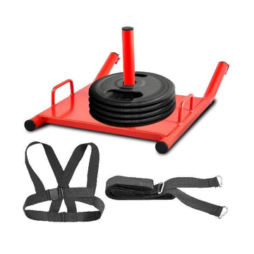 Power Speed Sled With Adjustable Shoulder Harness